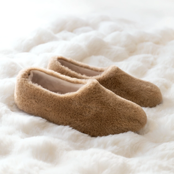 SLIPPER ROMANE Camel