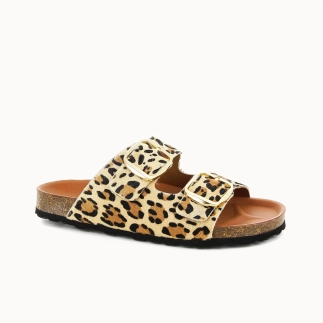 Women’s Mule EBONY – Pony Hair Leather | Soir & Matin