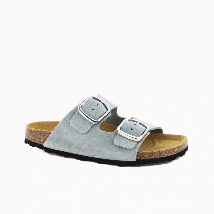 MULE JELICA Bleu Fumé