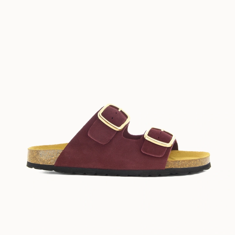 Women’s Double-Strap Mule JELICA – Leather | Soir & Matin