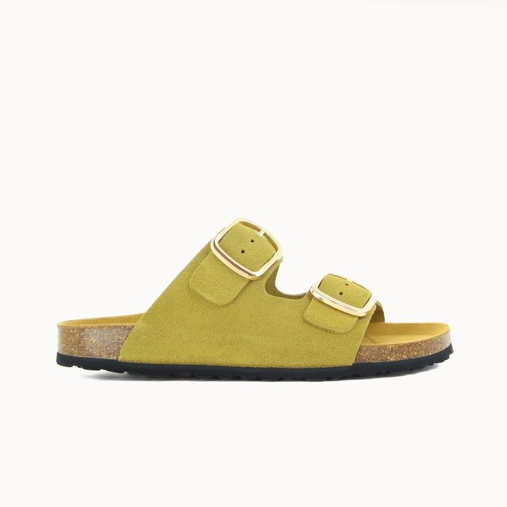 Women’s Double-Strap Mule JELICA – Leather | Soir & Matin