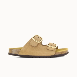 Women’s Double-Strap Mule JELICA – Leather | Soir & Matin