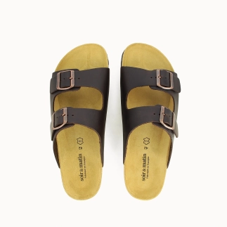 Men’s Double-Strap Mule RIVALDO – Leather | Soir & Matin