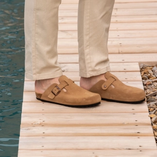 Sabot Homme MIRKO – Cuir | Soir & Matin