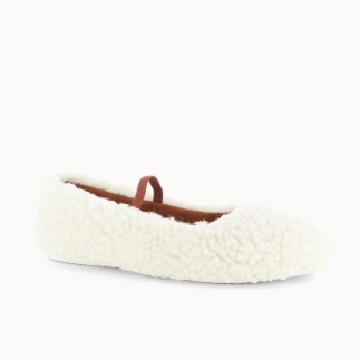 Zapatilla Mujer WOOLY  –  Bailarina de Lana | Soir & Matin