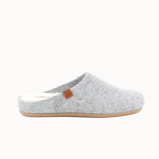 Chinelo Mulher OKO  –  Mule em Feltro de Lã | Soir & Matin
