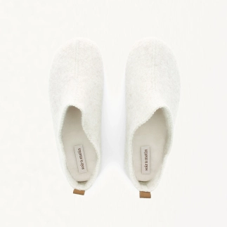 Chinelo Mulher Nala – Feltro de Lã | Soir & Matin