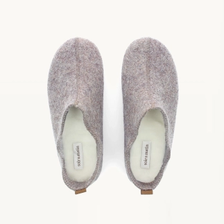 Chinelo Mulher Nala – Feltro de Lã | Soir & Matin