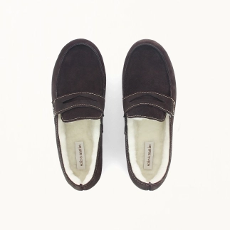Chinelo Mulher Moki – Pele Forrado de Lã | Soir & Matin