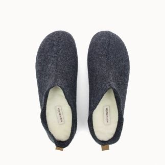 Zapatilla Hombre ITO – Fieltro de Lana | Soir & Matin
