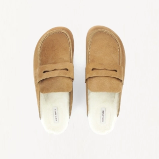 Herren-Hausschuh MARCELLO – Leder-Clog | Soir & Matin