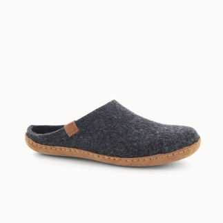 Zapatilla Mujer KITA  –  Mule en Fieltro de Lana | Soir & Matin
